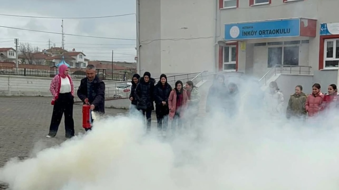 Okulumuzda Yangın tatbikatı yapıldı